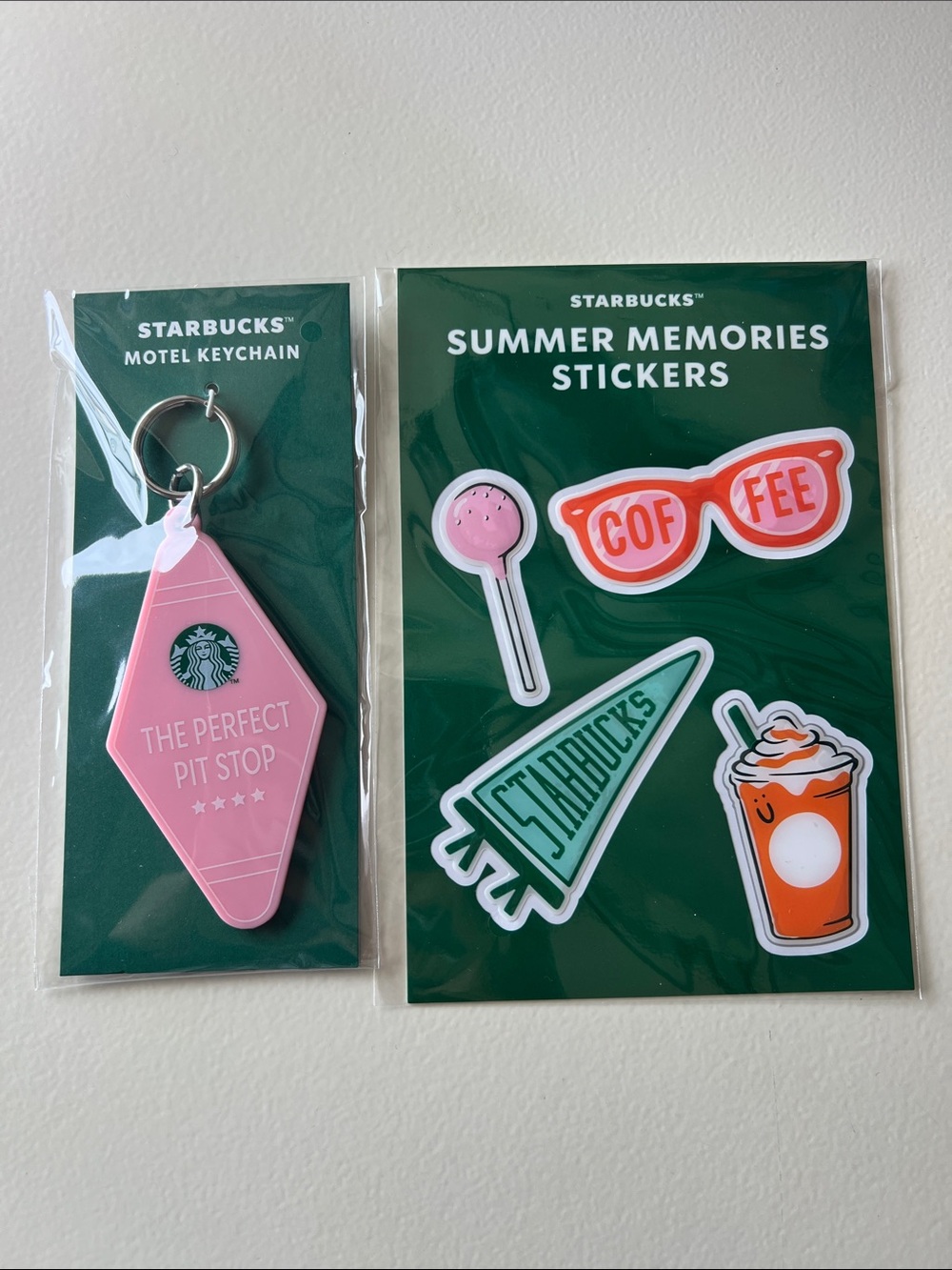 Starbucks Road Trip Stickers & Key Chain
Summer 2026 - New